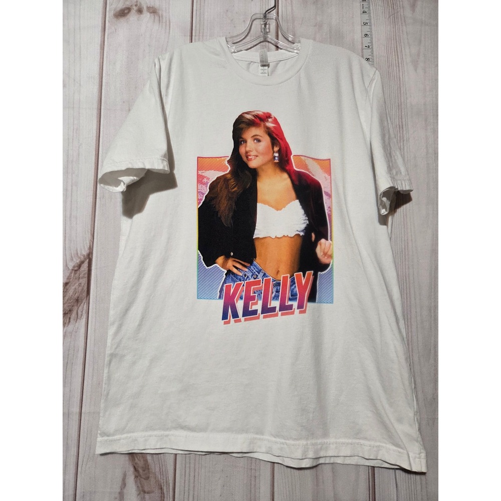 Kelly Saved By The Bell Graphic T Shirt Mens XL Bella Canvas Retro 90s GenX
